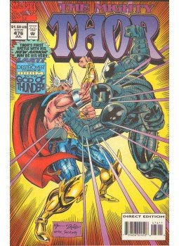 Thomas, Roy, Wyman, M. C. - The Mighty Thor Vol. 1. No. 476 Thomas, Roy, Wyman, M. C. - The Mighty Thor Vol. 1. No. 476, 1994 antikvár könyv