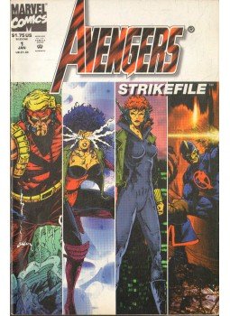 Harras, Bob, Moore, Jeff - Avengers Strike File Vol. 1. No. 1 Harras, Bob, Moore, Jeff - Avengers Strike File Vol. 1. No. 1, 1994 antikvár könyv