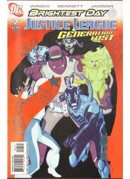 Bennett, Joe, Winick, Judd - Justice League: Generation Lost 7. Bennett, Joe, Winick, Judd - Justice League: Generation Lost 7., 2010 antikvár könyv