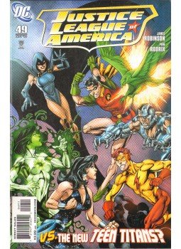 Rodrix, Pow, James Robinson - Justice League of America 49. Rodrix, Pow, James Robinson - Justice League of America 49., 2010 antikvár könyv