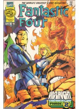 Pacheco, Carlos, Defalco, Tom - Fantastic Four Vol. 1. No. 416 Pacheco, Carlos, Defalco, Tom - Fantastic Four Vol. 1. No. 416, 1996 antikvár könyv