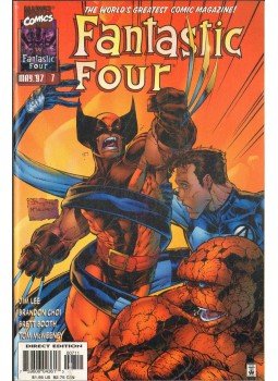 Lee, Jim, Choi, Brandon, Booth, Brett - Fantastic Four Vol. 2. No. 7 Lee, Jim, Choi, Brandon, Booth, Brett - Fantastic Four Vol. 2. No. 7, 1997 antikvár könyv