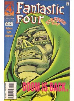 Ryan, Paul, Defalco, Tom - Fantastic Four Vol. 1. No. 406 Ryan, Paul, Defalco, Tom - Fantastic Four Vol. 1. No. 406, 1995 antikvár könyv