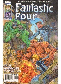 Lee, Jim, Choi, Brandon - Fantastic Four Vol. 2. No. 1 Lee, Jim, Choi, Brandon - Fantastic Four Vol. 2. No. 1, 1996 antikvár könyv