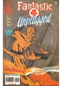 Lackey, Mike, Melo, Adriana - Fantastic Four Unplugged Vol. 1. No. 2 Lackey, Mike, Melo, Adriana - Fantastic Four Unplugged Vol. 1. No. 2, 1995 antikvár könyv