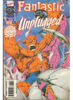 Wildman, Andrew, Lackey, Mike - Fantastic Four Unplugged Vol. 1. No. 6 Wildman, Andrew, Lackey, Mike - Fantastic Four Unplugged Vol. 1. No. 6, 1996 antikvár könyv