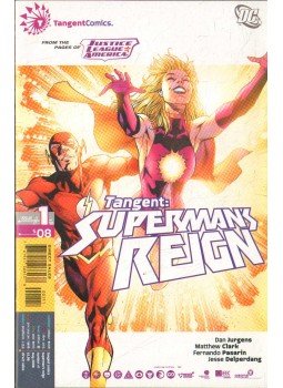 Jurgens, Dan, Clark, Matthew - Tangent: Superman's Reign 1. Jurgens, Dan, Clark, Matthew - Tangent: Superman's Reign 1., 2008 antikvár könyv
