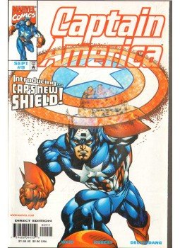Waid, Mark, Kubert, Andy - Captain America Vol. 3. No. 9 Waid, Mark, Kubert, Andy - Captain America Vol. 3. No. 9, 1998 antikvár könyv