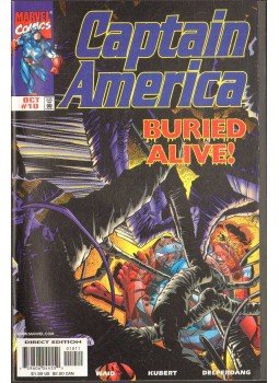 Waid, Mark, Kubert, Andy - Captain America Vol. 3. No. 10 Waid, Mark, Kubert, Andy - Captain America Vol. 3. No. 10, 1998 antikvár könyv