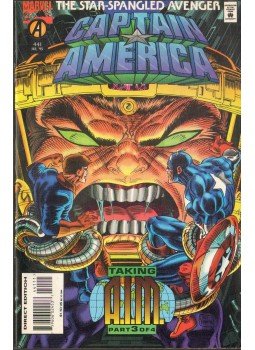 Gruenwald, Mark - Captain America Vol. 1. No. 441 Gruenwald, Mark - Captain America Vol. 1. No. 441, 1995 antikvár könyv