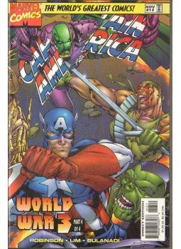 Lim, Ron, James Robinson - Captain America Vol. 2. No. 3 Lim, Ron, James Robinson - Captain America Vol. 2. No. 3, 1997 antikvár könyv