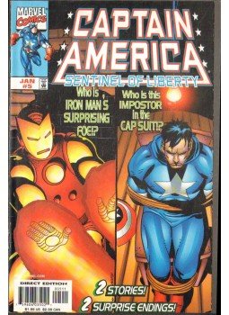 Waid, Mark, Garney, Ron - Captain America: Sentinel of Liberty Vol. 1. No. 5 Waid, Mark, Garney, Ron - Captain America: Sentinel of Liberty Vol. 1. No. 5, 1999 antikvár könyv