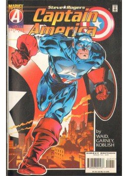 Waid, Mark, Garney, Ron - Steve Rogers Captain America Vol. 1. No. 445 Waid, Mark, Garney, Ron - Steve Rogers Captain America Vol. 1. No. 445, 1995 antikvár könyv