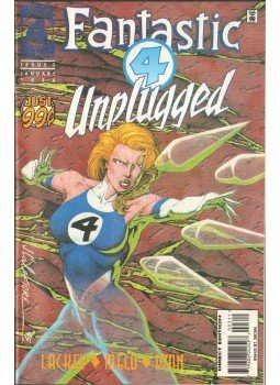 Lackey, Mike, Melo, Adriana - Fantastic Four Unplugged Vol. 1. No. 3 Lackey, Mike, Melo, Adriana - Fantastic Four Unplugged Vol. 1. No. 3, 1996 antikvár könyv