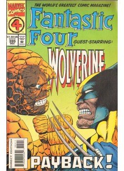 Ryan, Paul, Defalco, Tom - Fantastic Four Vol. 1. No. 395 Ryan, Paul, Defalco, Tom - Fantastic Four Vol. 1. No. 395, 1994 antikvár könyv