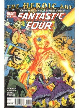Hickman, Jonathan, Edwards, Neil - Fantastic Four No. 580 Hickman, Jonathan, Edwards, Neil - Fantastic Four No. 580, 2010 antikvár könyv