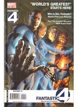 Millar, Mark, Hitch, Bryan - Fantastic Four No. 554 Millar, Mark, Hitch, Bryan - Fantastic Four No. 554, 2008 antikvár könyv