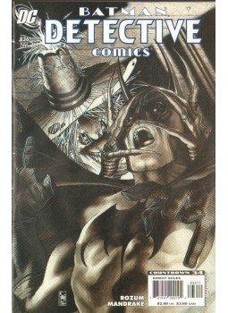 Mandrake, Tom, Rozum, john - Detective Comics 836. Mandrake, Tom, Rozum, john - Detective Comics 836., 2007 antikvár könyv
