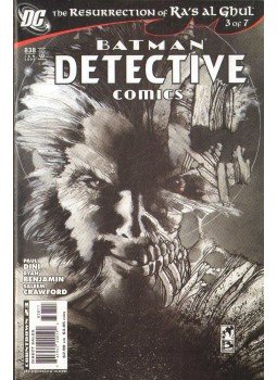 Dini, Paul, Benjamin, Ryan - Detective Comics 838. Dini, Paul, Benjamin, Ryan - Detective Comics 838., 2008 antikvár könyv
