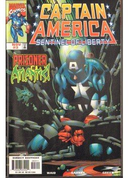 Waid, Mark, Garney, Ron - Captain America: Sentinel of Liberty Vol. 1. No. 3 Waid, Mark, Garney, Ron - Captain America: Sentinel of Liberty Vol. 1. No. 3, 1998 antikvár könyv