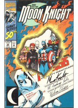 Kavanagh, Terry, Fry, James P. - Marc Spector: Moon Knight Vol. 1. No. 50 Kavanagh, Terry, Fry, James P. - Marc Spector: Moon Knight Vol. 1. No. 50, 1993 antikvár könyv
