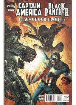 Cowan, Denys, Hudlin, Reginald - Captain America/Black Panther: Flags of Our Fathers No. 4 Cowan, Denys, Hudlin, Reginald - Captain America/Black Panther: Flags of Our Fathers No. 4, 2010 antikvár könyv