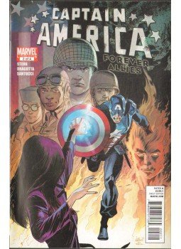 Stern, Roger, Dragotta, Nick, Santucci, Marco - Captain America: Forever Allies No. 2 Stern, Roger, Dragotta, Nick, Santucci, Marco - Captain America: Forever Allies No. 2, 2010 antikvár könyv
