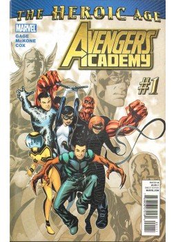 Gage, Christos N., Mike McKone - Avengers Academy No. 1 Gage, Christos N., Mike McKone - Avengers Academy No. 1, 2010 antikvár könyv