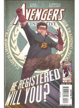 Gage, Christos N., Sandoval, Rafa - Avengers: The Initiative No. 28 Gage, Christos N., Sandoval, Rafa - Avengers: The Initiative No. 28, 2009 antikvár könyv