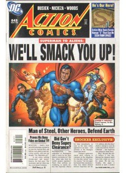 Nicieza, Fabian, Busiek, Kurt - Action Comics 843. Nicieza, Fabian, Busiek, Kurt - Action Comics 843., 2006 antikvár könyv