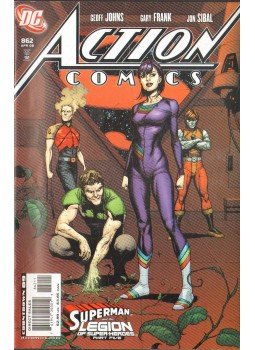 Frank, Gary, Geoff Johns - Action Comics 862. Frank, Gary, Geoff Johns - Action Comics 862., 2008 antikvár könyv