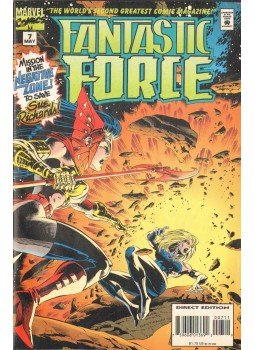 Brevoort, Tom, Kanterovich, Mike, Bastianoni, Dante - Fantastic Force Vol. 1. No. 7 Brevoort, Tom, Kanterovich, Mike, Bastianoni, Dante - Fantastic Force Vol. 1. No. 7, 1995 antikvár könyv