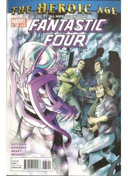 Hickman, Jonathan, Edwards, Neil - Fantastic Four No. 581 Hickman, Jonathan, Edwards, Neil - Fantastic Four No. 581, 2010 antikvár könyv