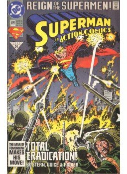 Stern, Roger, Guice, Jackson, Rodier, Denis - Action Comics 690. Stern, Roger, Guice, Jackson, Rodier, Denis - Action Comics 690., 1993 antikvár könyv
