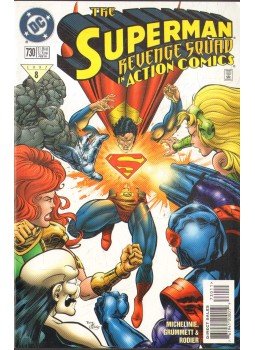 Micheline, David, Grummett, Tom, Rodier, Denis - Action Comics 730. Micheline, David, Grummett, Tom, Rodier, Denis - Action Comics 730., 1997 antikvár könyv