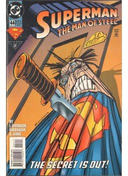 Simonson, Louise, Bogdanove, Jon - Superman: The Man of Steel 44. Simonson, Louise, Bogdanove, Jon - Superman: The Man of Steel 44., 1995 antikvár könyv