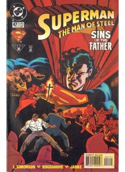Simonson, Louise, Bogdanove, Jon - Superman: The Man of Steel 47. Simonson, Louise, Bogdanove, Jon - Superman: The Man of Steel 47., 1995 antikvár könyv