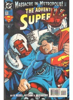 Kitson, Barry, Kesel, Karl - Adventures of Superman 515. Kitson, Barry, Kesel, Karl - Adventures of Superman 515., 1994 antikvár könyv