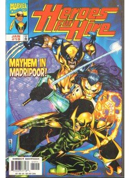 Ostrander, John, Ferry, Pascual - Heroes for Hire Vol. 1. No. 19 Ostrander, John, Ferry, Pascual - Heroes for Hire Vol. 1. No. 19, 1999 antikvár könyv