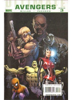Millar, Mark, Pacheco, Carlos - Ultimate Avengers No. 3 Millar, Mark, Pacheco, Carlos - Ultimate Avengers No. 3, 2009 antikvár könyv
