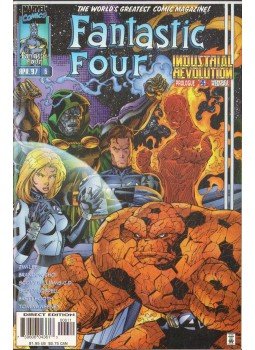 Lee, Jim, Choi, Brandon - Fantastic Four Vol. 2. No. 6 Lee, Jim, Choi, Brandon - Fantastic Four Vol. 2. No. 6, 1997 antikvár könyv
