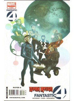 Chen, Sean, Hickman, Jonathan - Dark Reign: Fantastic Four No. 3 Chen, Sean, Hickman, Jonathan - Dark Reign: Fantastic Four No. 3, 2009 antikvár könyv