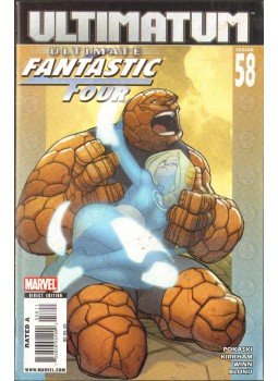 Kirkham, Tyler, Pokaski, Joe - Ultimate Fantastic Four No. 58 Kirkham, Tyler, Pokaski, Joe - Ultimate Fantastic Four No. 58, 2009 antikvár könyv