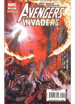 Sadowski, Steve, Berkenkotter, Patrick, Jim Krueger, Alex Ross - Avengers/Invaders No. 9 Sadowski, Steve, Berkenkotter, Patrick, Jim Krueger, Alex Ross - Avengers/Invaders No. 9, 2009 antikvár könyv