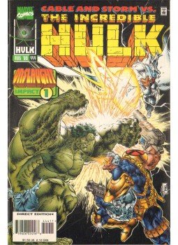 David, Peter, Medina, Angel - The Incredible Hulk Vol. 1. No. 444 David, Peter, Medina, Angel - The Incredible Hulk Vol. 1. No. 444, 1996 antikvár könyv