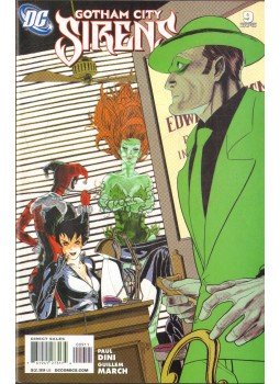 Dini, Paul, March, Guillem - Gotham City Sirens 9. Dini, Paul, March, Guillem - Gotham City Sirens 9., 2010 antikvár könyv