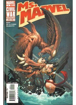 de la Torre, Rob, Reed, Brian - Ms. Marvel No. 2 de la Torre, Rob, Reed, Brian - Ms. Marvel No. 2, 2006 antikvár könyv