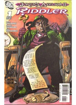Guinaldo, Andres, Calloway, Peter - Joker's Asylum II: The Riddler 1. Guinaldo, Andres, Calloway, Peter - Joker's Asylum II: The Riddler 1., 2010 antikvár könyv