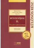 Belovics Ervin,Molnár Gábor Miklós,Sinku Pál - Büntetőjog II.