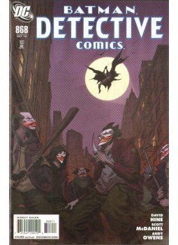 McDaniel, Scott, David Hine - Detective Comics 868. McDaniel, Scott, David Hine - Detective Comics 868., 2010 antikvár könyv
